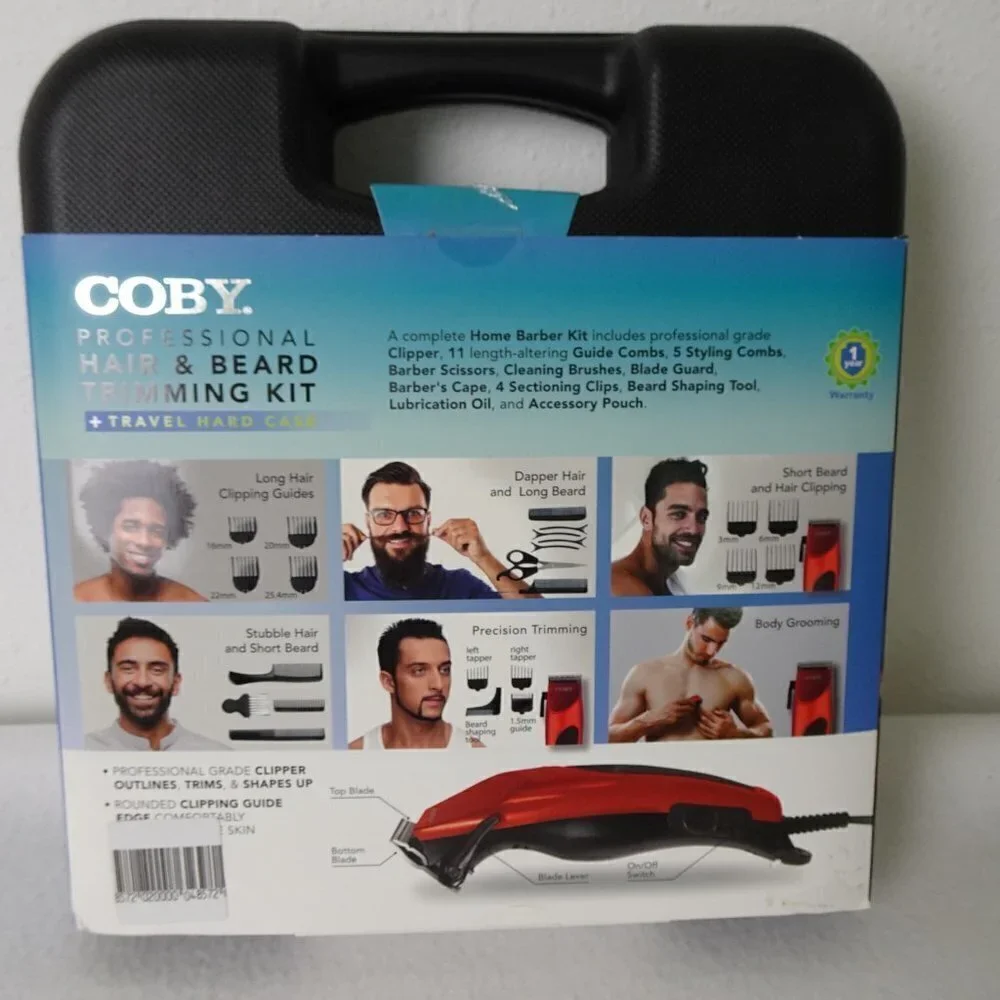 Hair Trimming Kit 30 Piece Hair Cutting Beard Trimmer Barber Kit